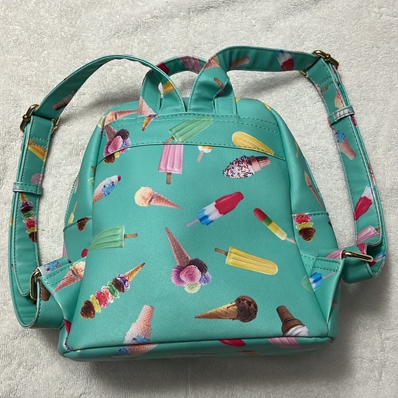Loungefly inspired Mini backpack approx 9.5 x 9 🍦 🍦 - Picture 3 of 5